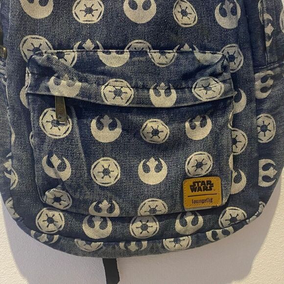 Loungefly Star Wars Imperial Starbird Symbol All Over Print Backpack - Picture 3 of 12